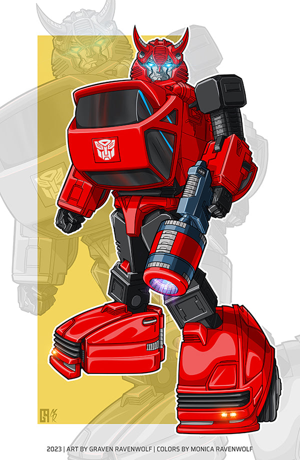CLIFFJUMPER – Transformers | Print (11" x 17")