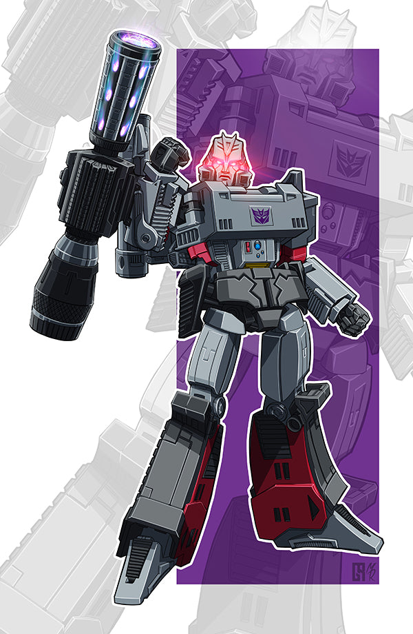 MEGATRON – Transformers | Print (11" x 17")