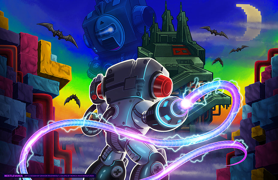 NESTLEVANIA – Console Crusaders | Print (11" x 17")