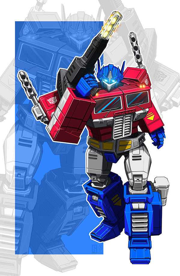 OPTIMUS PRIME – Transformers | Print (11" x 17")