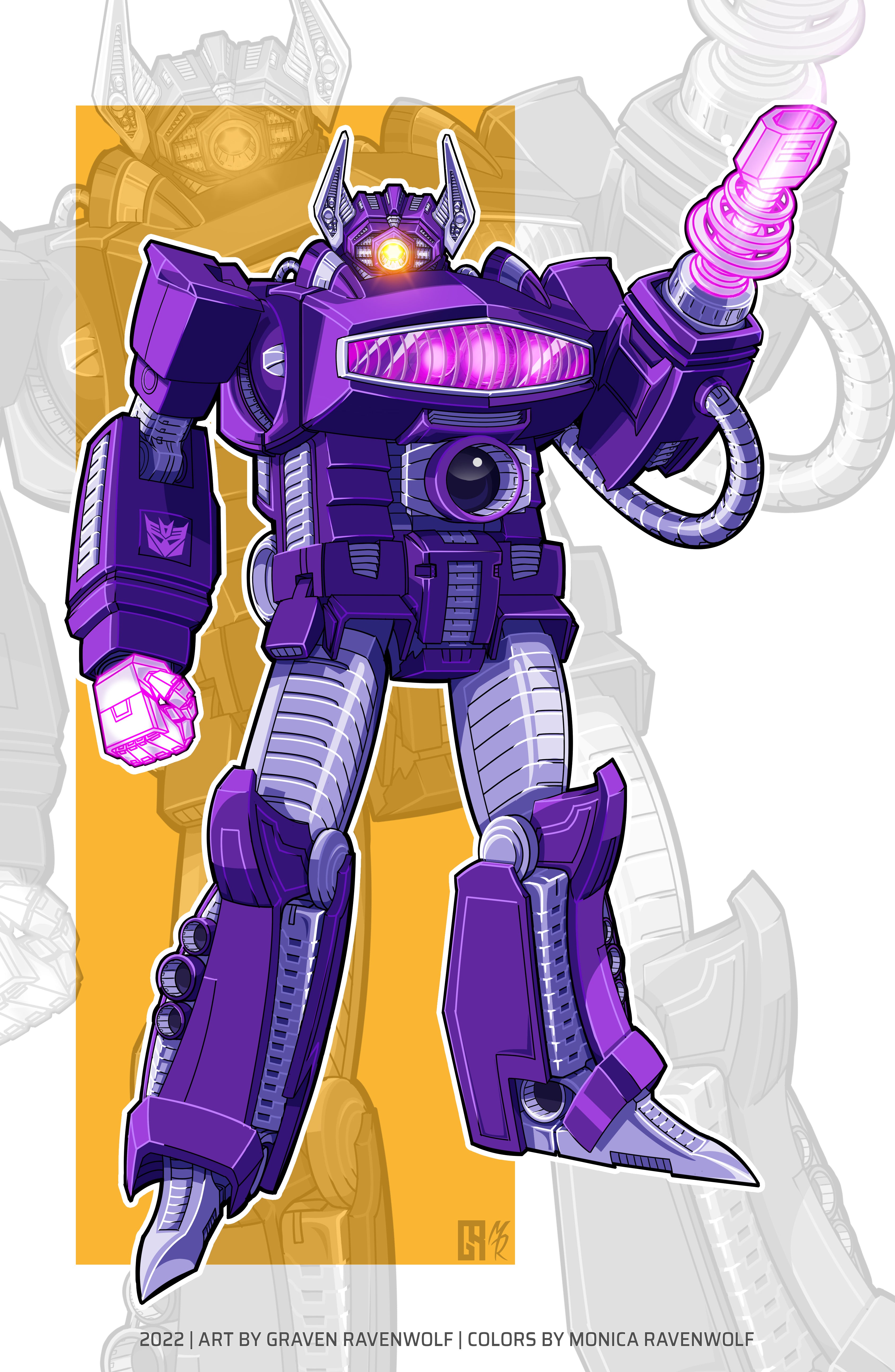 SHOCKWAVE – Transformers | Print (11" x 17")