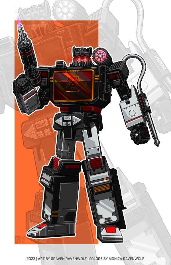 SOUNDBLASTER – Transformers | Print (11" x 17")