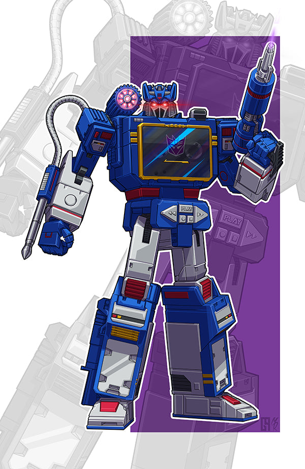 SOUNDWAVE – Transformers | Print (11" x 17")