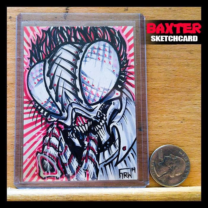 BAXTER STOCKMAN - TMNT | Original Sketchcard (3" x 4")