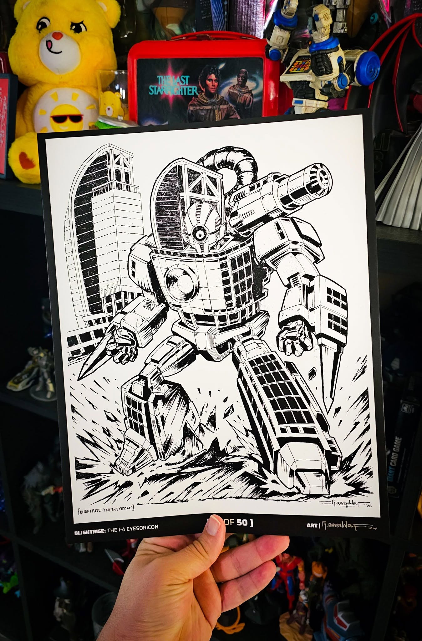 BLIGHTRISE (The I - 4 Eyesoricon) | LIMITED EDITION Print (11" x 14")