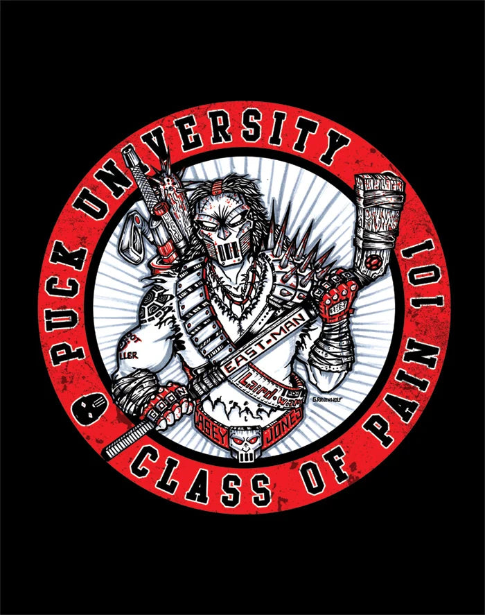 PUCK U (Casey Jones) – TMNT | Print (11" x 14")