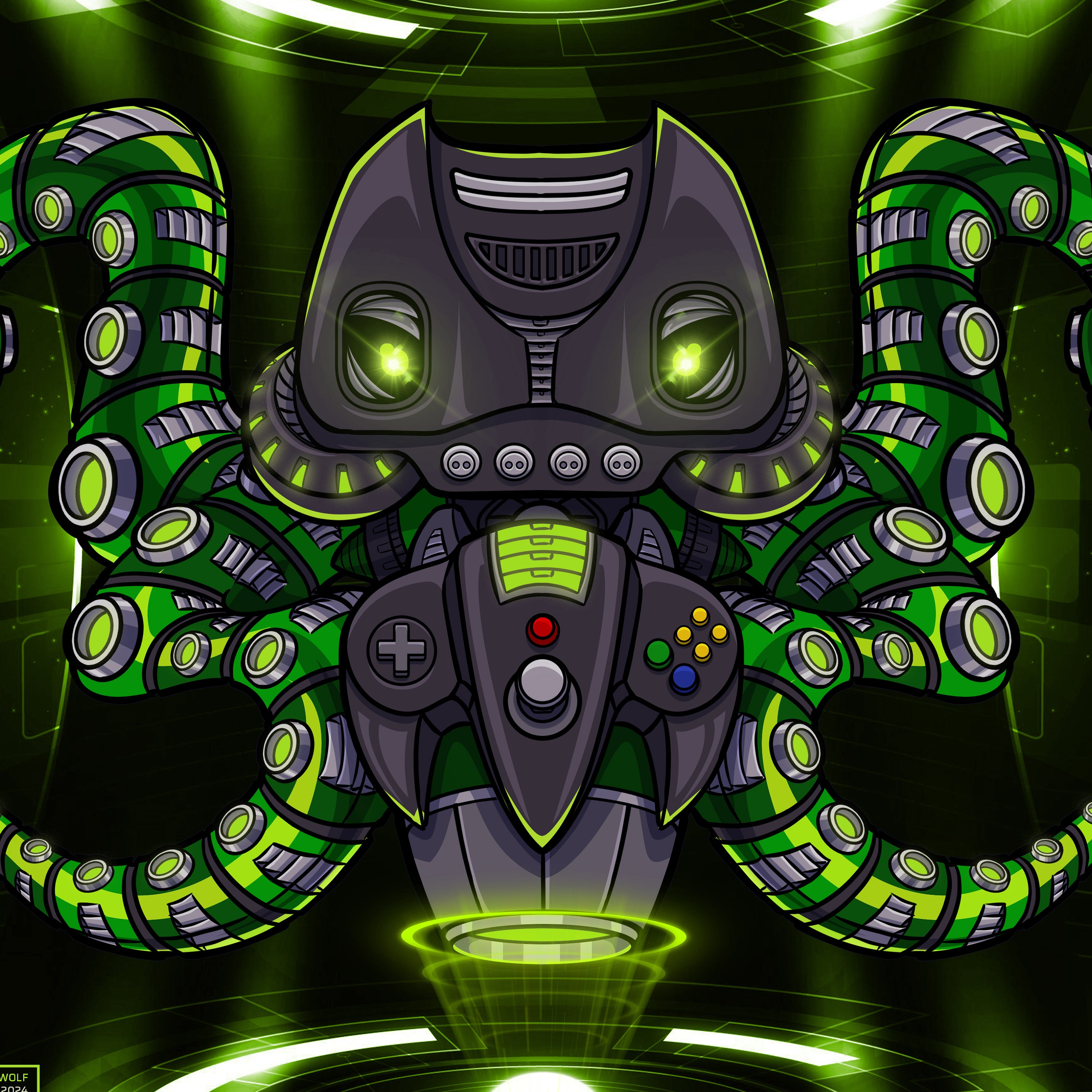 ALN64 – Console Crusaders | Print (11" x 17")