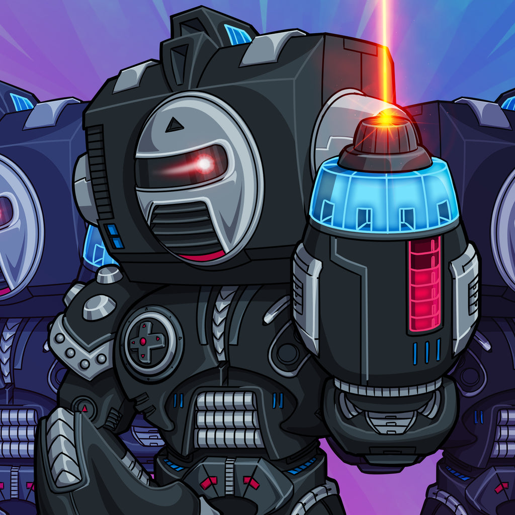 MEGA GEN (Series X) - Console Crusaders | Print (11" x 17")