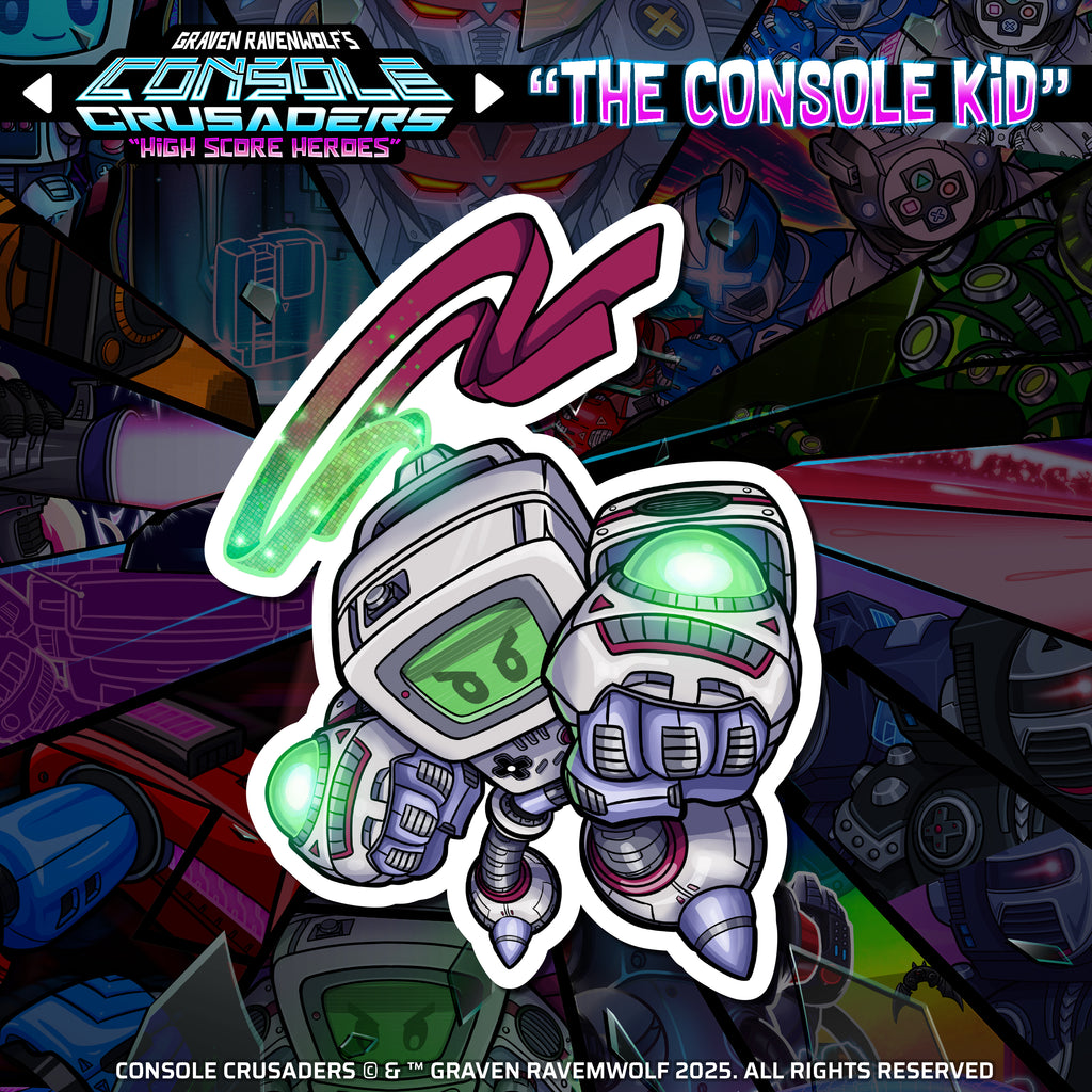 PEEL THE POWER - Console Crusaders | Vinyl Sticker Pack