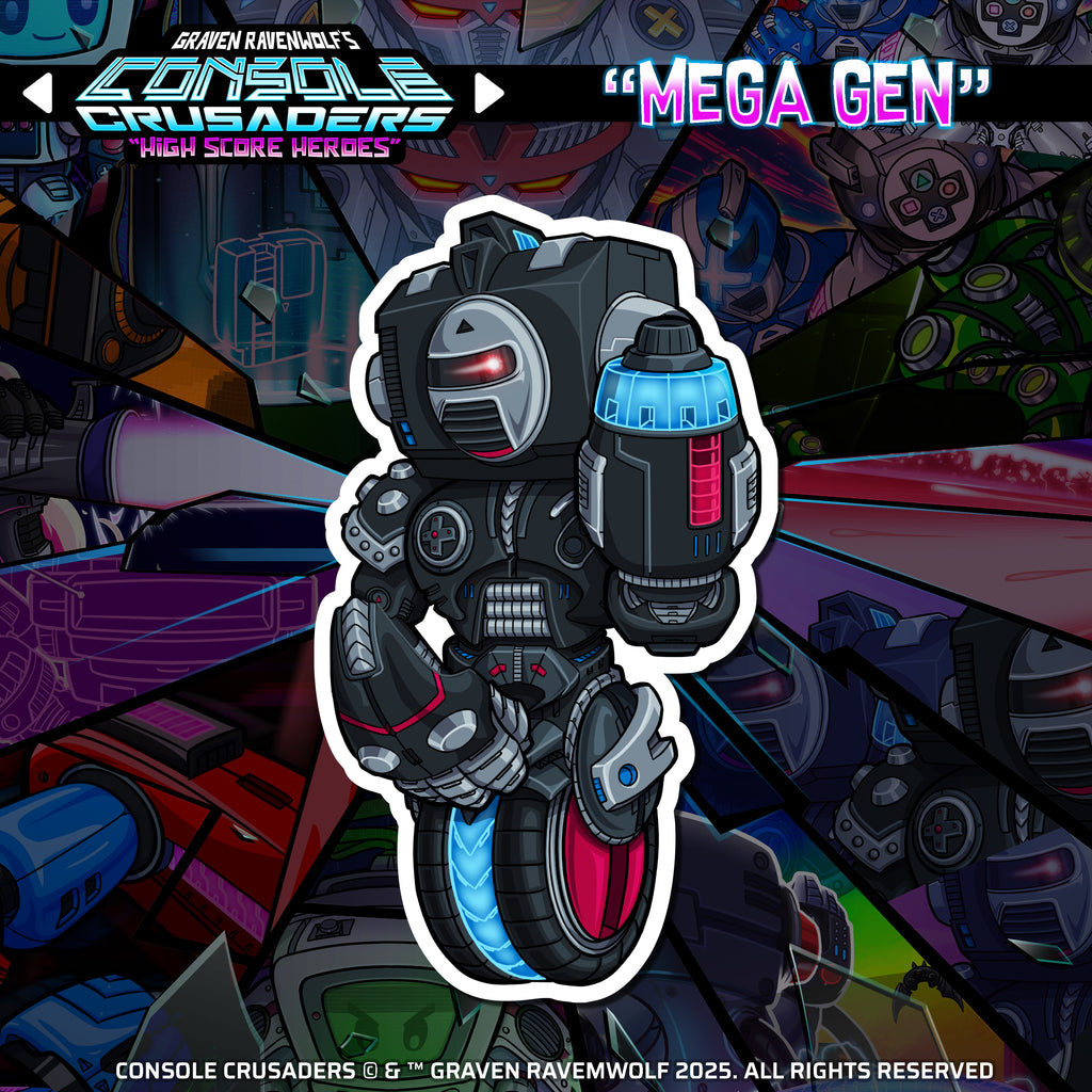 PEEL THE POWER - Console Crusaders | Vinyl Sticker Pack