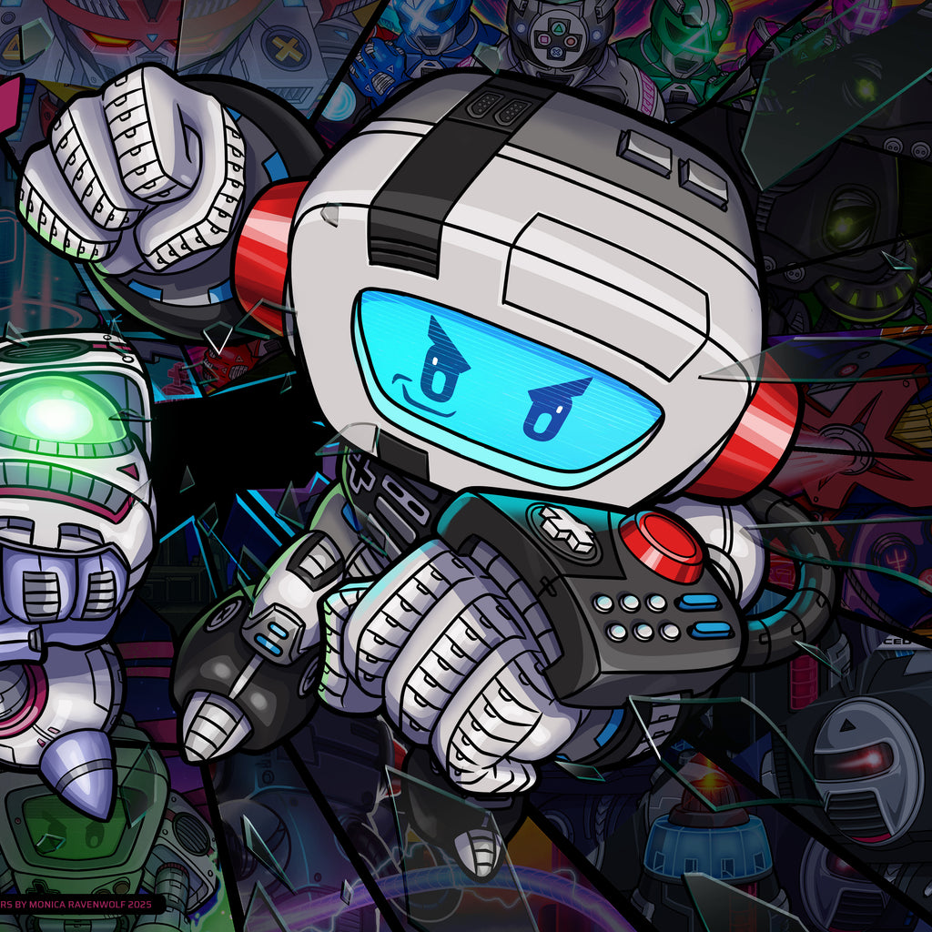 AWESOME BROS! - Console Crusaders | Print (11" x 17")