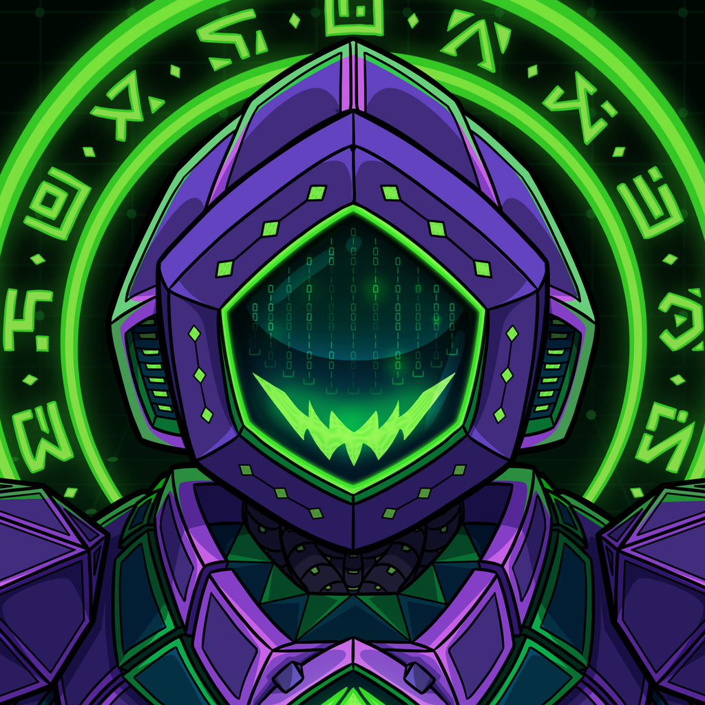 FRACTIS NULLVOX – Console Crusaders | Print (11" x 17")