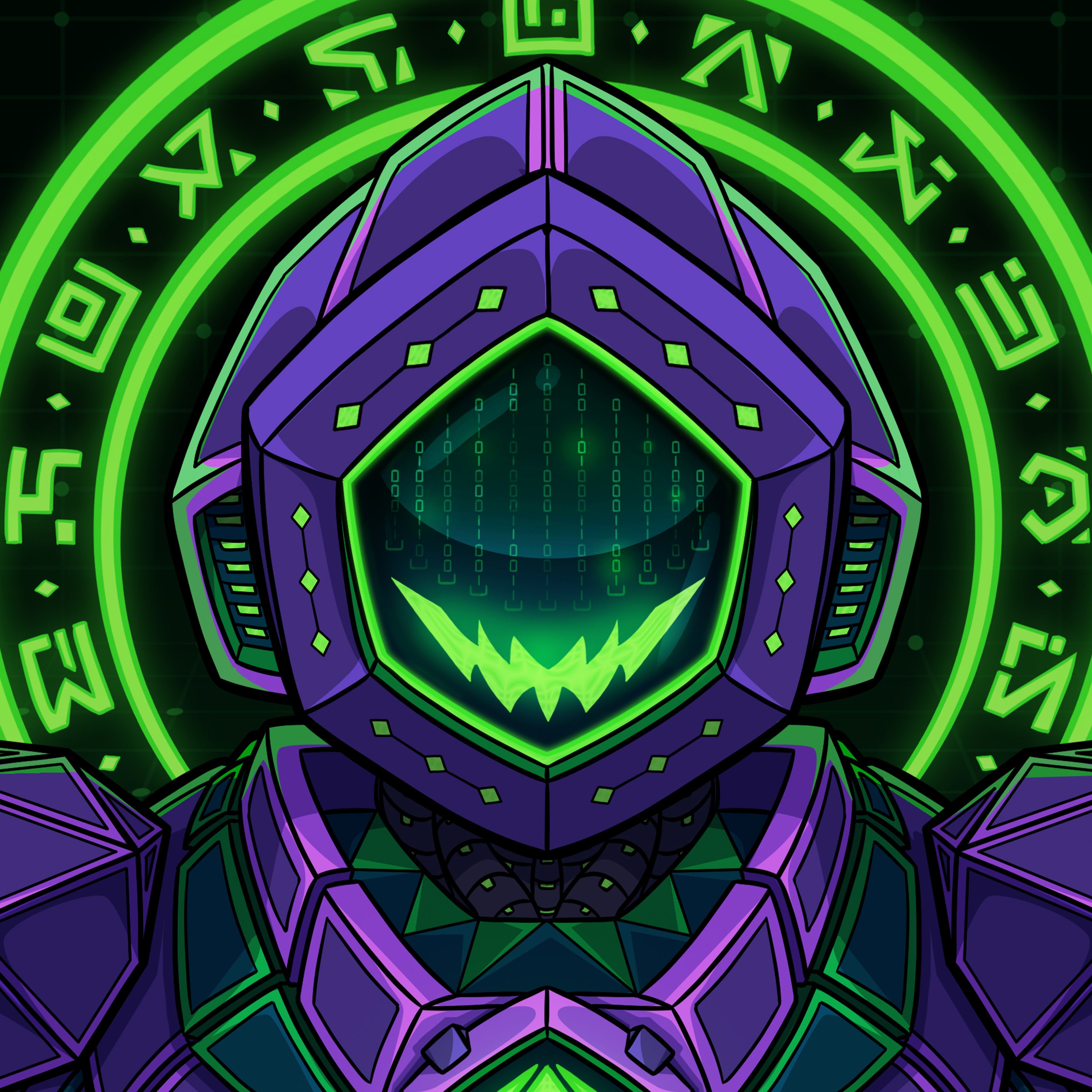 FRACTIS NULLVOX – Console Crusaders | Print (11" x 17")