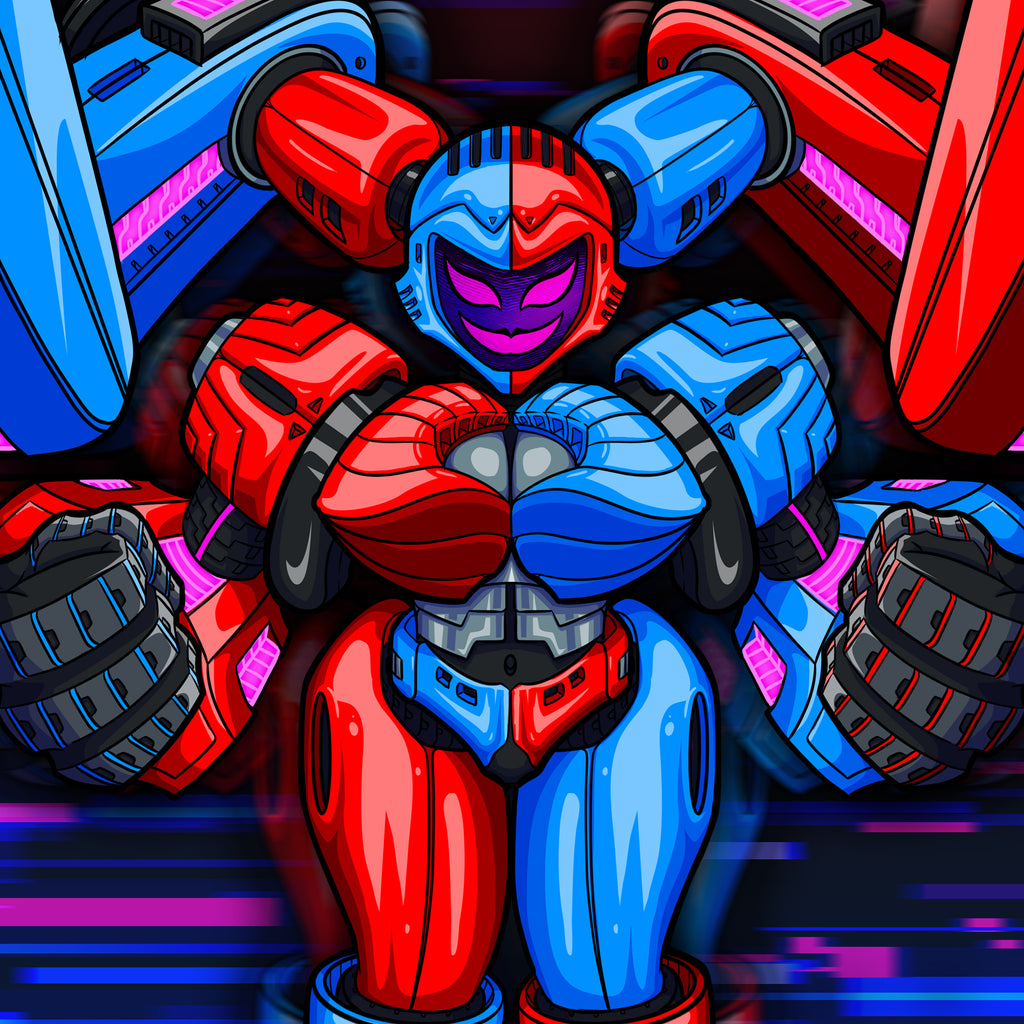 GLITCHBLADE – Console Crusaders | Print (11" x 17")