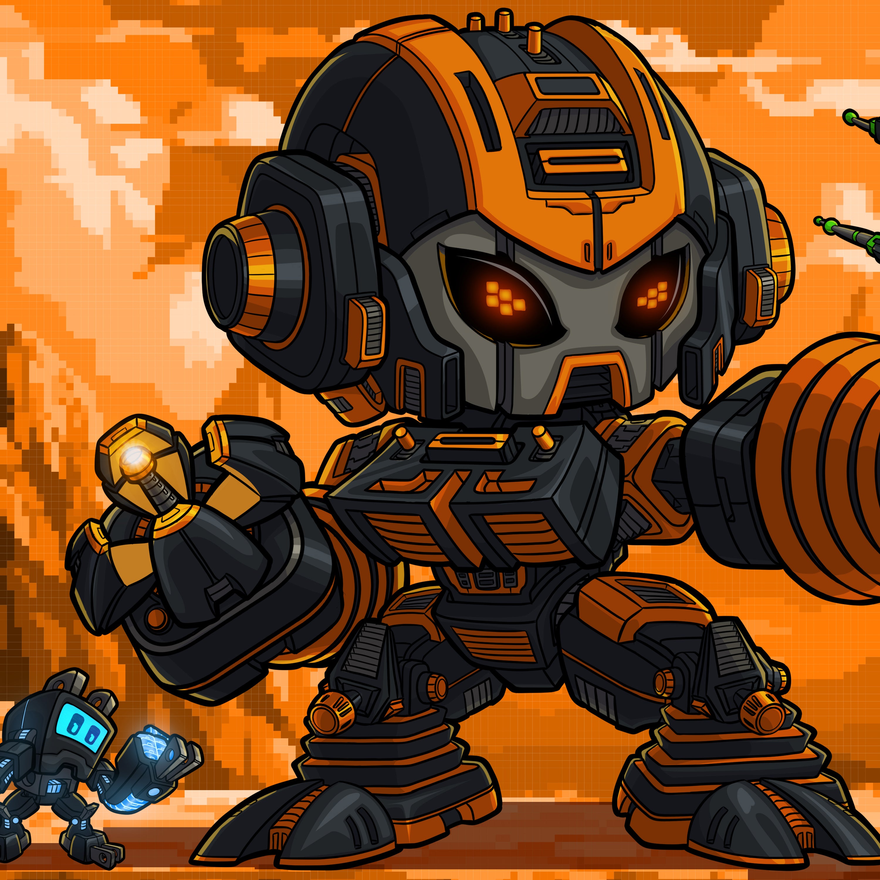 NATARI SIXSWITCH – Console Crusaders | Print (11" x 17")