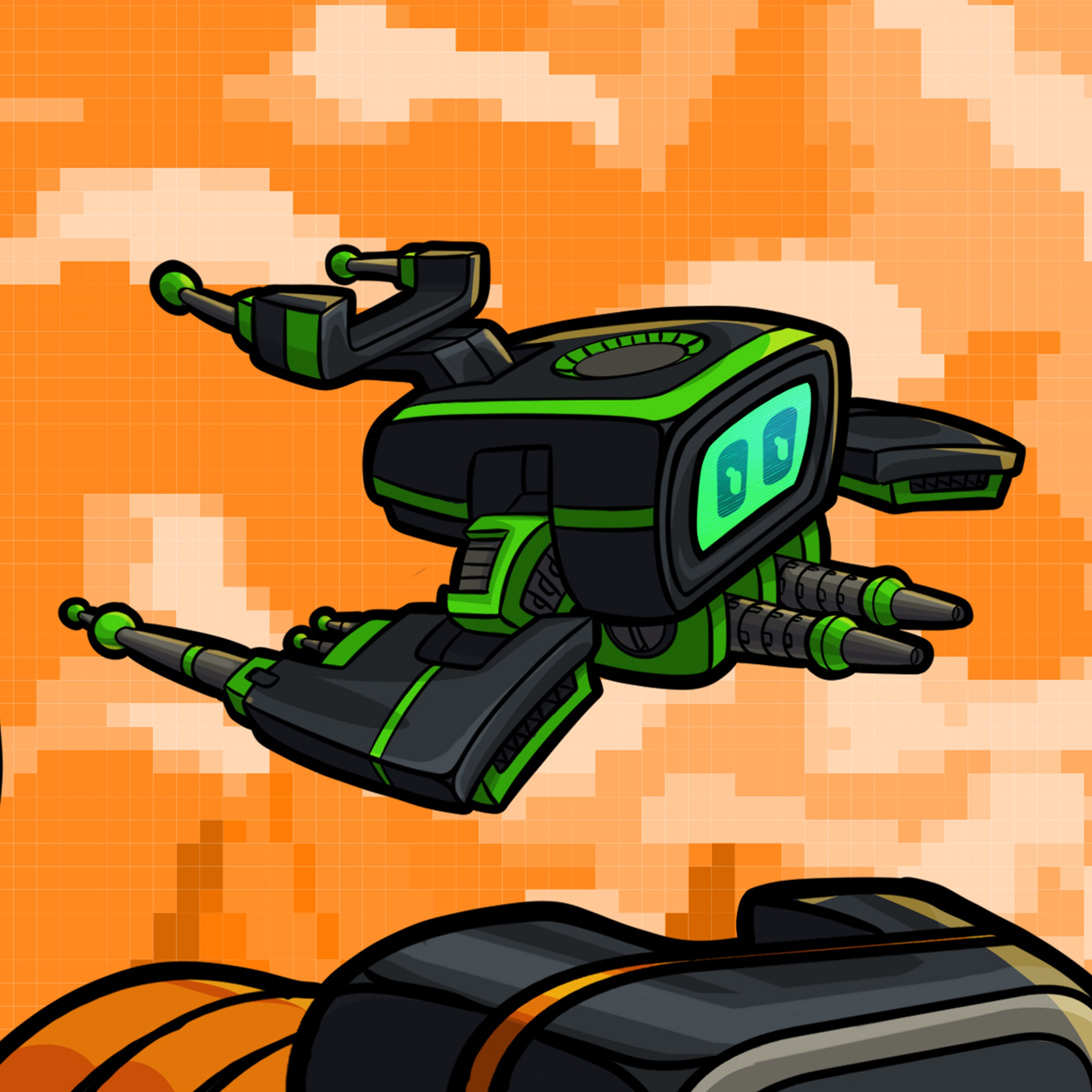 NATARI SIXSWITCH – Console Crusaders | Print (11" x 17")