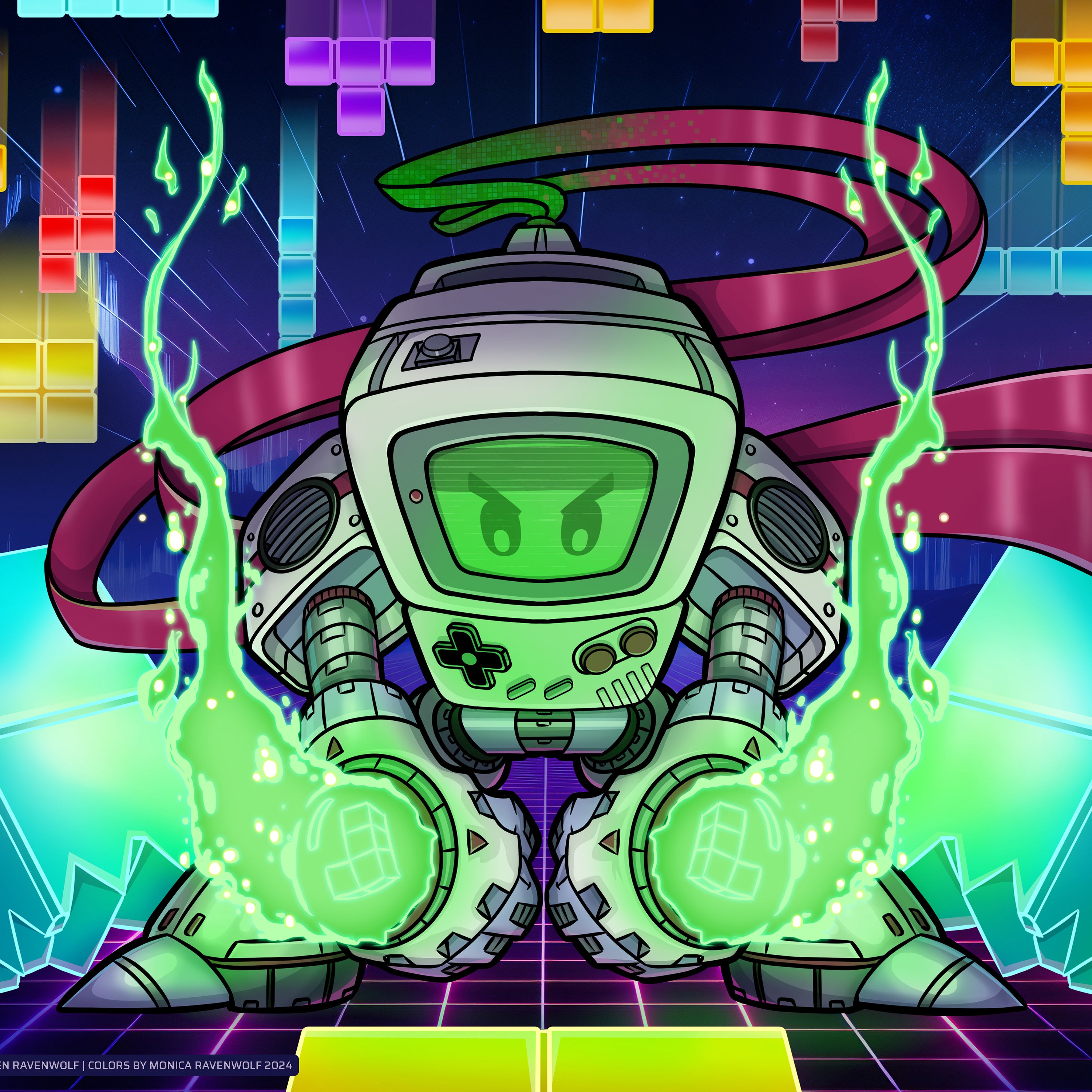 THE CONSOLE KID – Console Crusaders | Print (11" x 17")