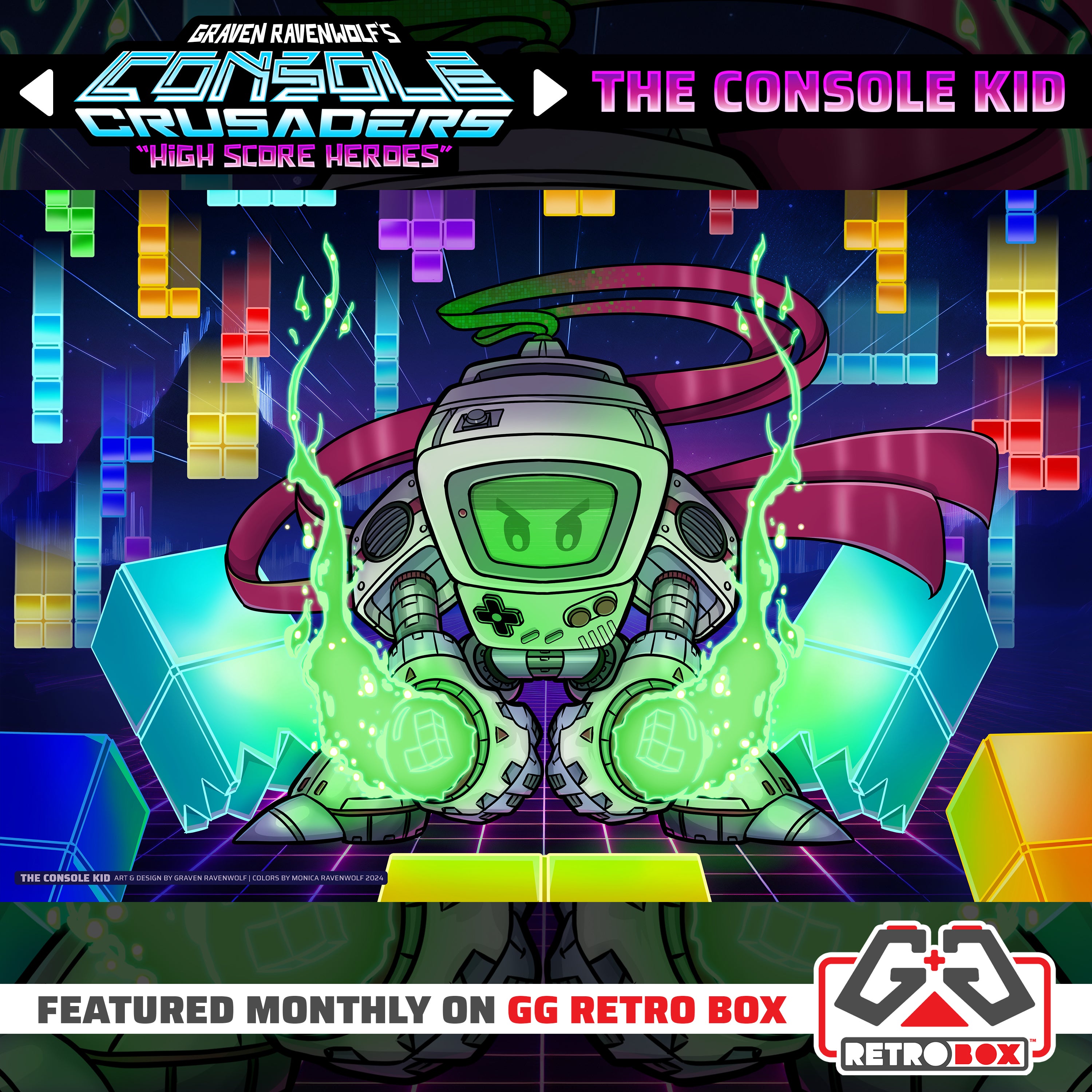 THE CONSOLE KID – Console Crusaders | Print (11" x 17")