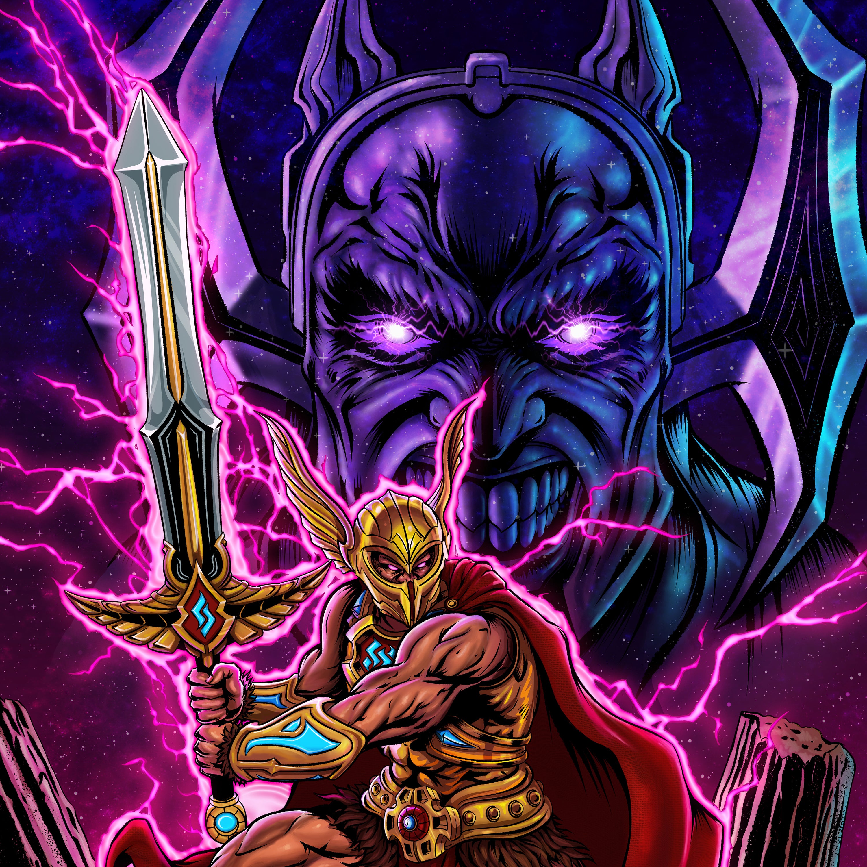 BLADE FORGER - Store Exclusive Cover (Flashpoint Comics & Games) | Print (11" x 17")