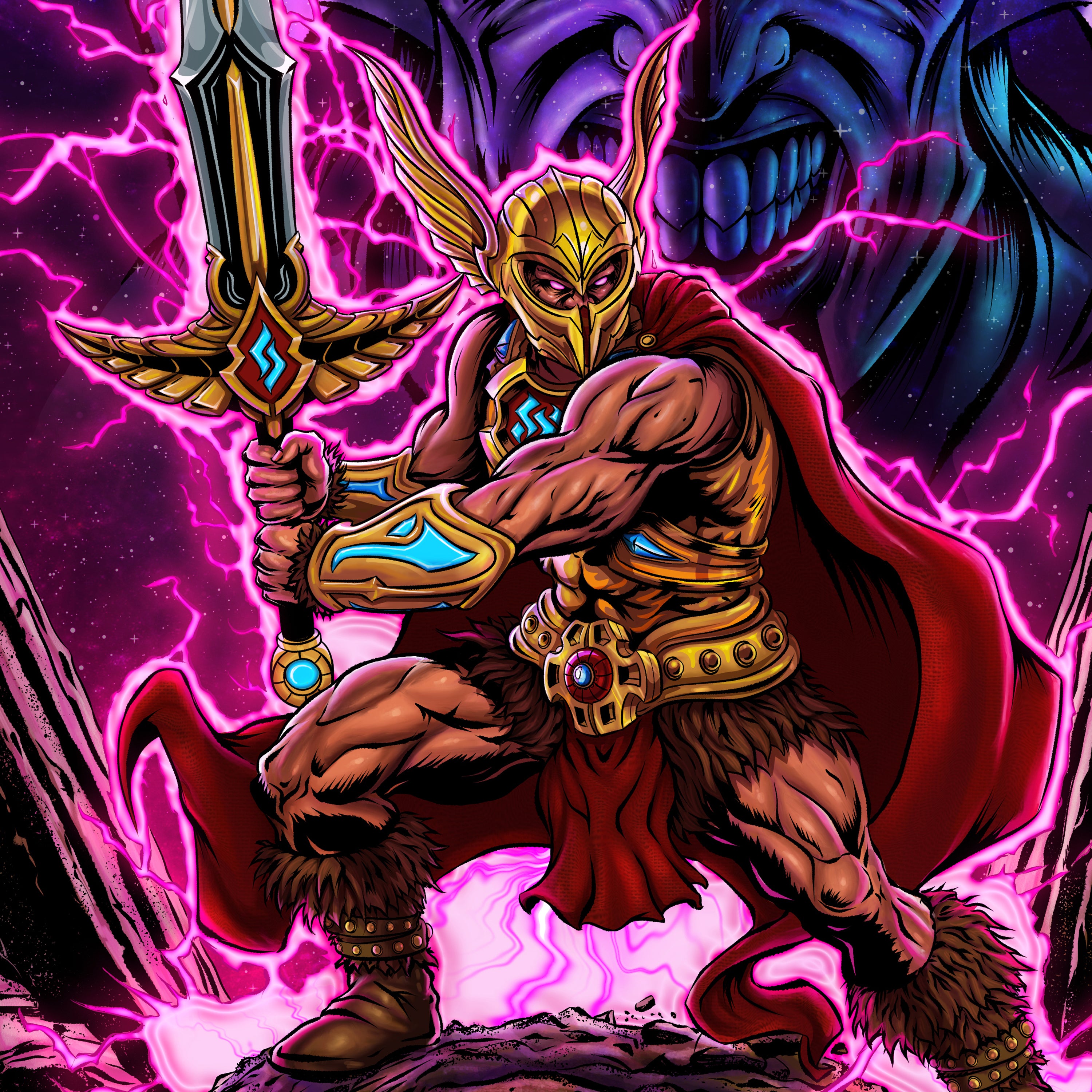 BLADE FORGER - Store Exclusive Cover (Flashpoint Comics & Games) | Print (11" x 17")