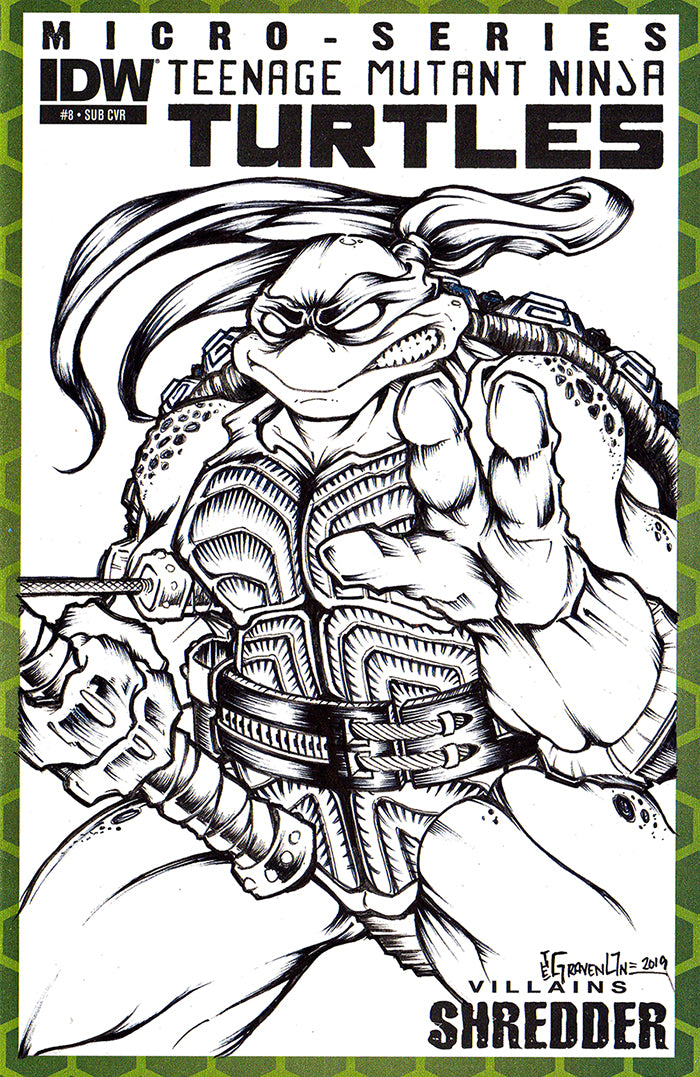COMMISSION | SKETCH COVER (Original Art) - B & W (Pencils & Inks)